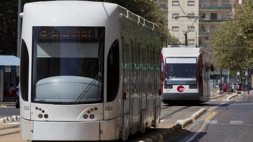 Metrovalencia ofrece mañana servicios mínimos durante los paros convocados en las líneas del tranvía