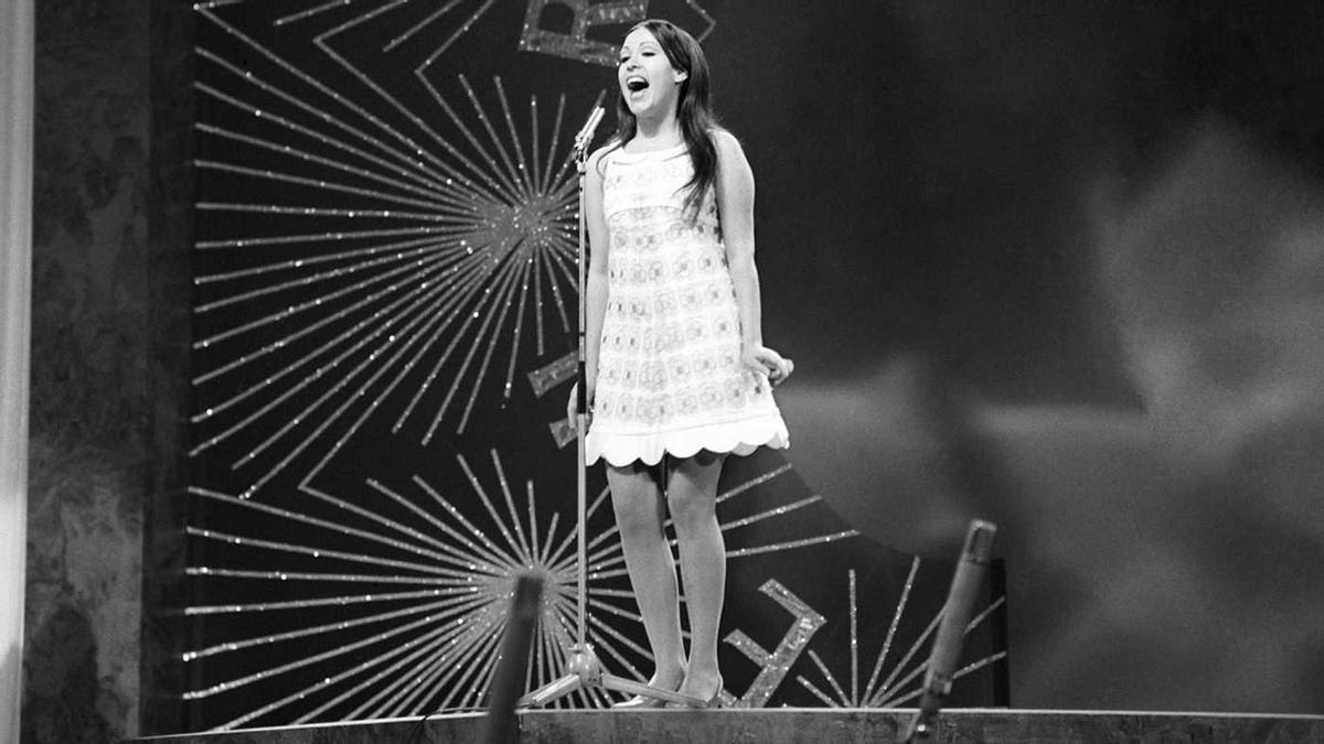 Massiel, en Eurovisión en 1968.