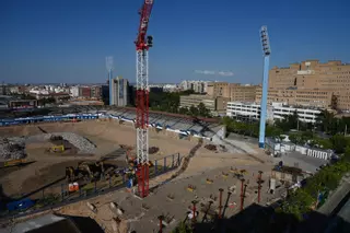 En imágenes | Así avanzan las obras en La Romareda