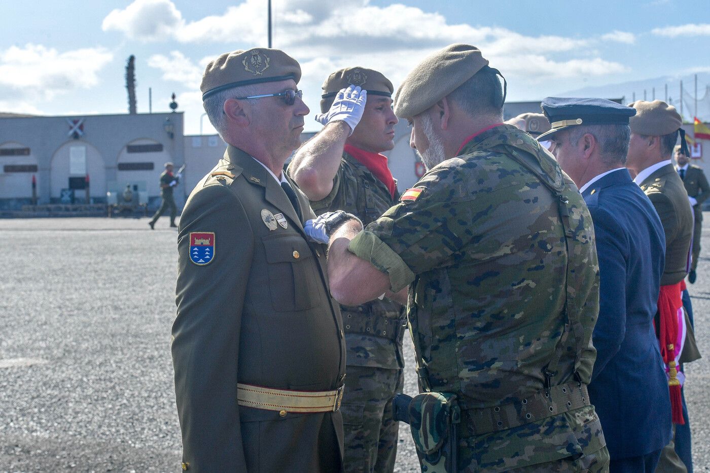 Celebración del día de la patrona de Infantería en Las Palmas de Gran Canaria