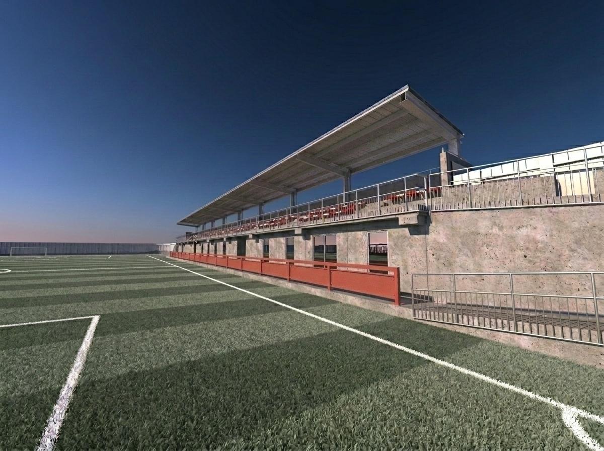 El diseño para la reforma del campo Pepe Quimarán de Llanera