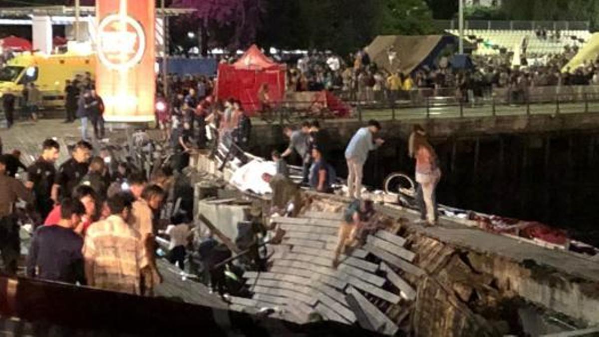 Accidente O Marisquiño de Vigo