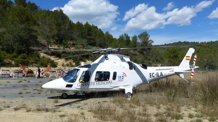 Hallado inconsciente un senderista en Suera tras sufrir un infarto