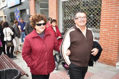 Regreso del Santo Cristo hasta su ermita desde San Jose? Obrero en Cieza