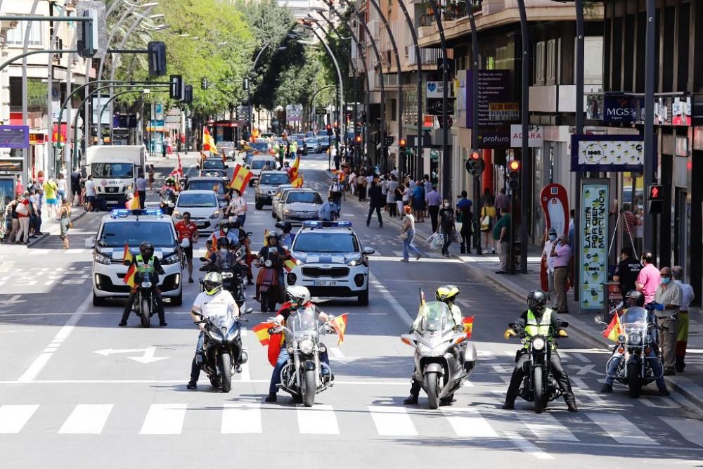 Manifestación contra el Gobierno de Sánchez