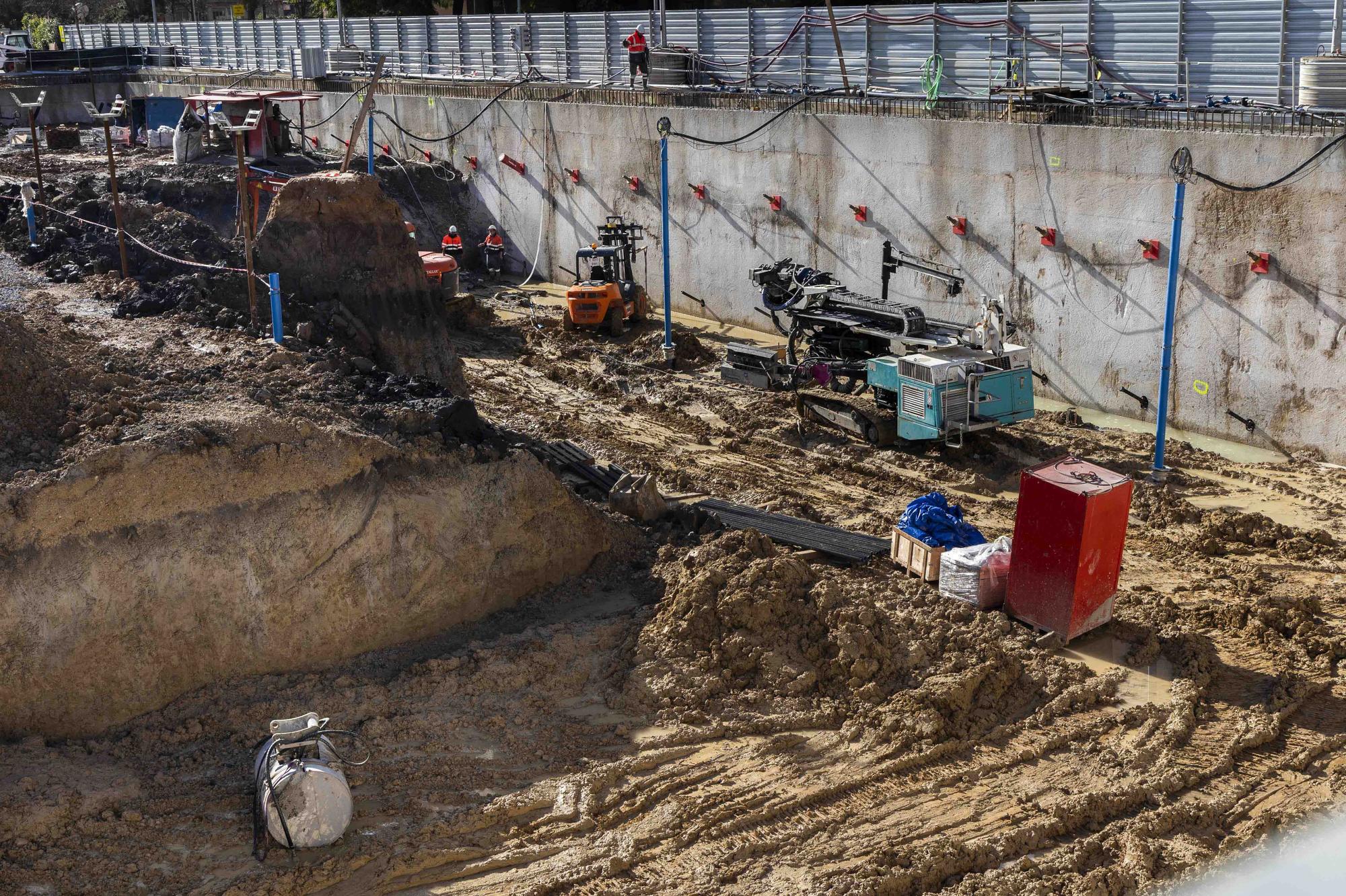 Así avanzan las obras del Roig Arena