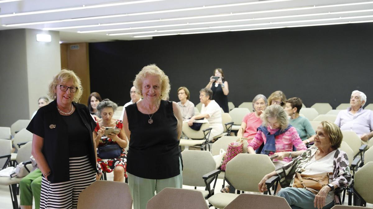 Un momento de la conferencia.