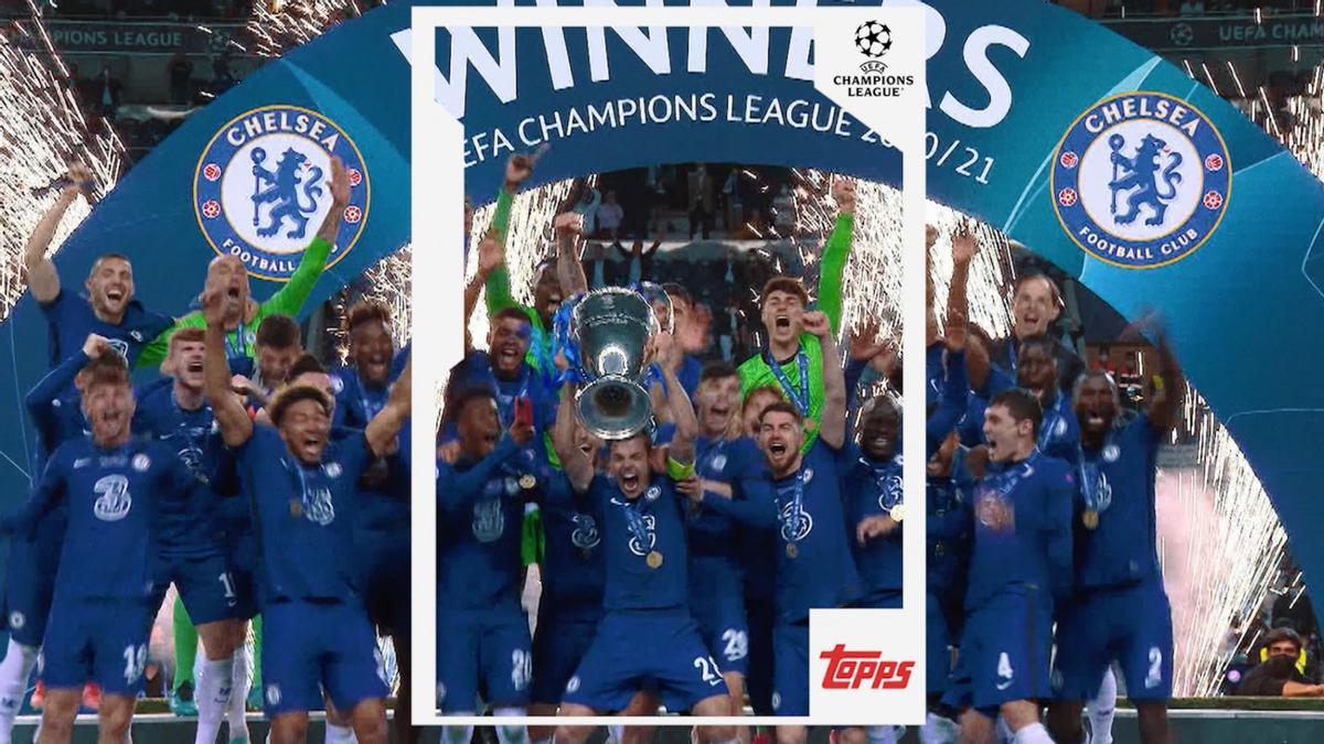 Topps es socio exclusivo de la Champions League