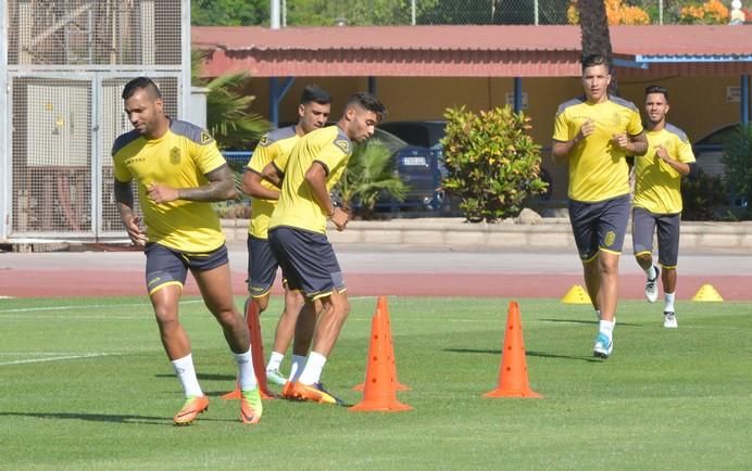 Primer entrenamiento de la UD Las Palmas