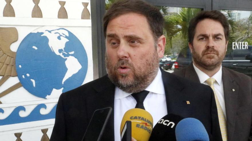 El vicepresident del Govern i conseller d&#039;Economia, Oriol Junqueras.