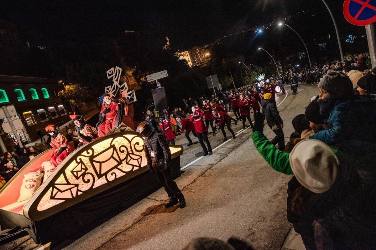 Troba't a les imatges de la cavalcada de Reis de Manresa 2026