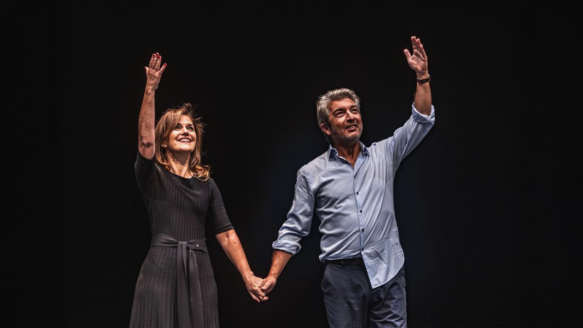 ANDREA PIETRA Y RICARDO DARÍN, EN UNA IMAGEN PROMOCIONAL DE "ESCENAS DE LA VIDA CONYUGAL"