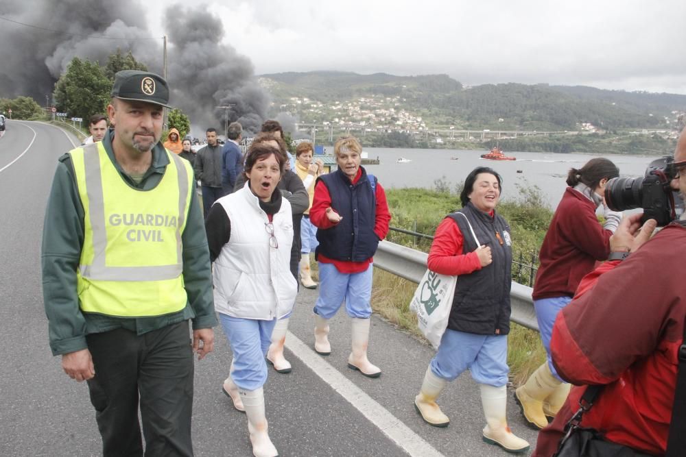 Los trabajadores de Fandicosta, desolados