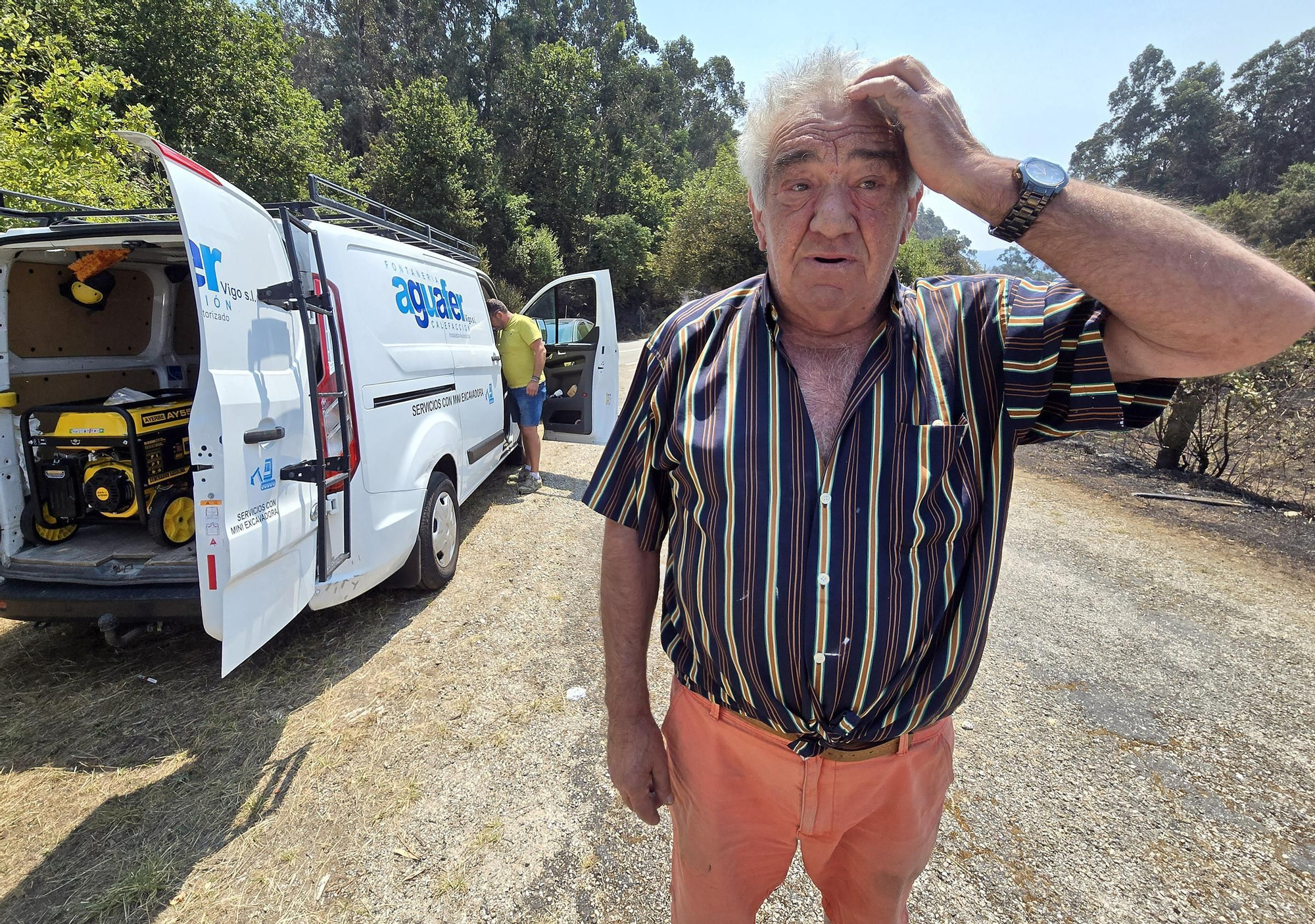 Los incendios sacuden Galicia