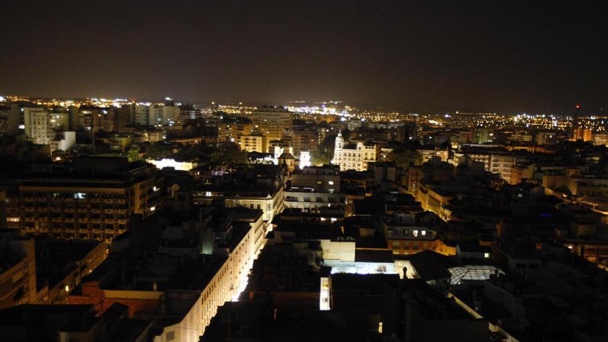 La ciudad de Murcia, vista desde la torre de la Catedral.