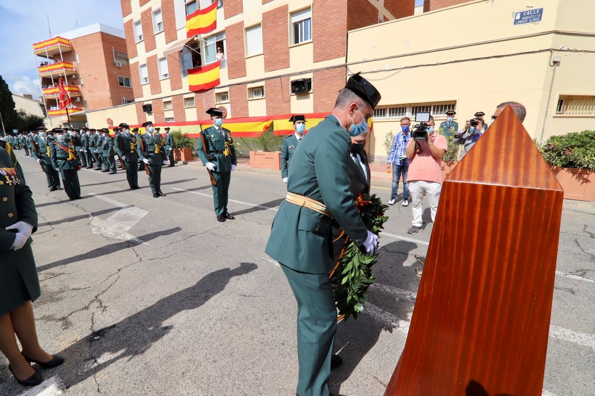 La Guardia Civil honra a su patrona en Murcia