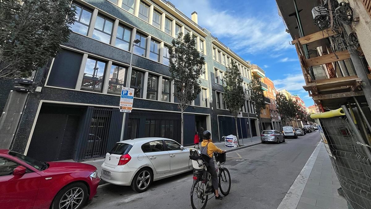 Uno de los edificios en los que se construyó bajo la norma del 30% a reserva de vivienda asequible en Barcelona.