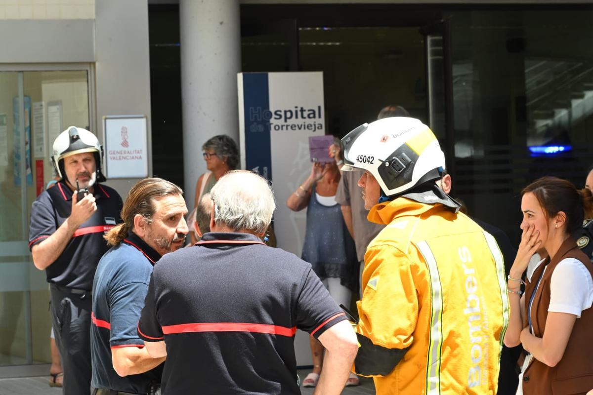 Incendio en el Hospital de Torrevieja