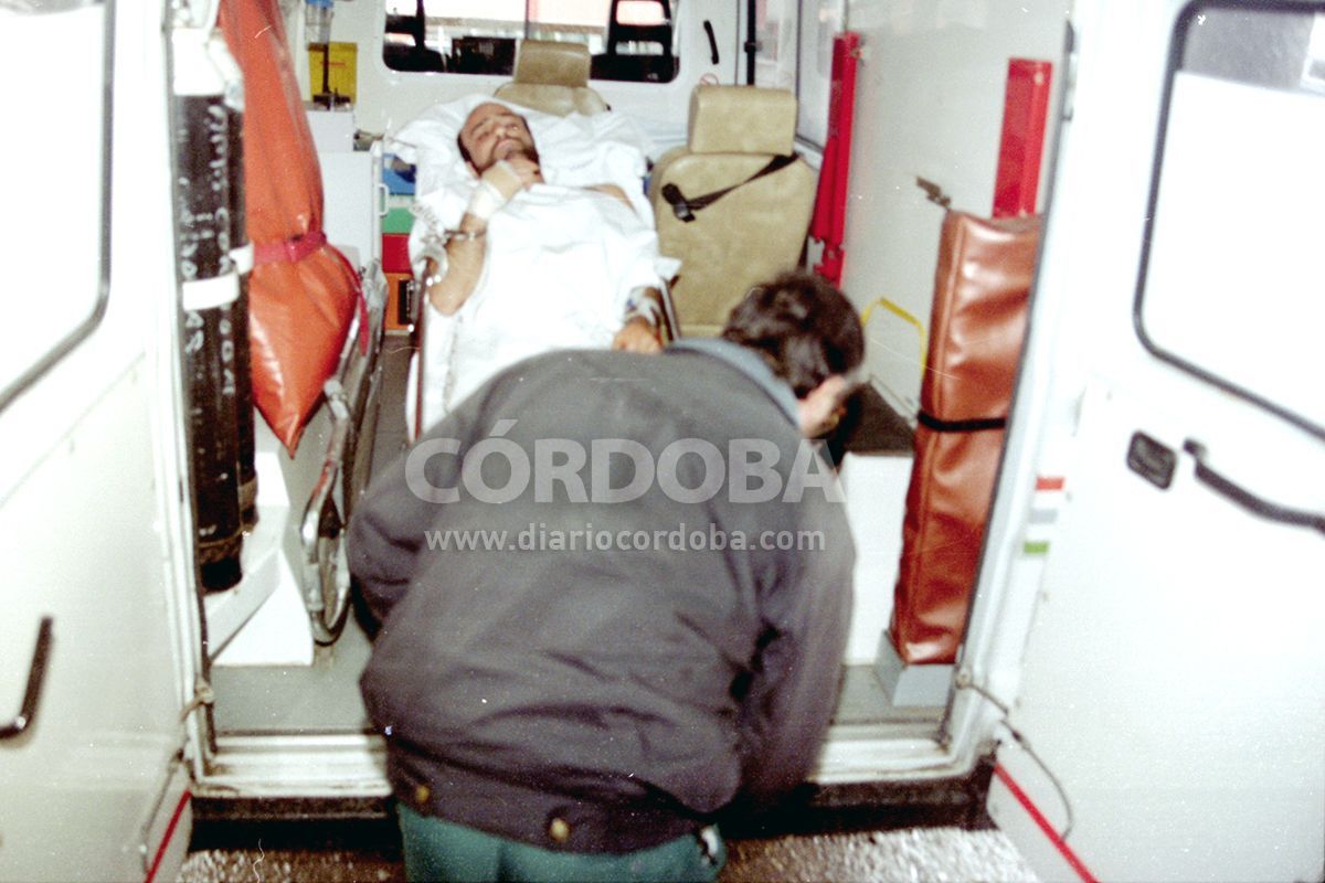Claudio Lavazza y el atraco de la 'banda de la nariz' en Córdoba 1996