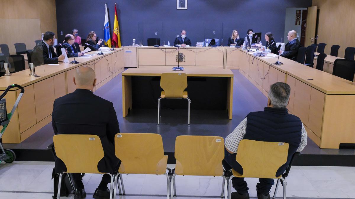 Imagen de un juicio ante la Audiencia Provincial de Las Palmas.