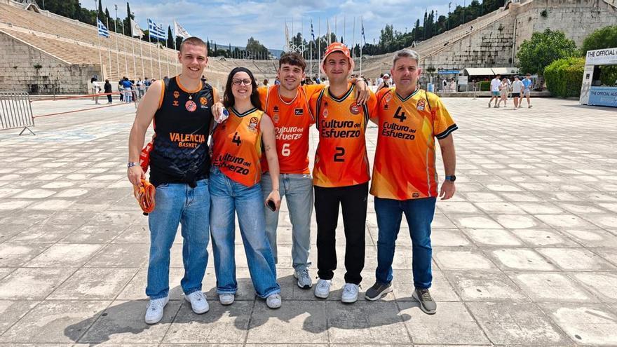 La afición del Valencia Basket ya está en Atenas