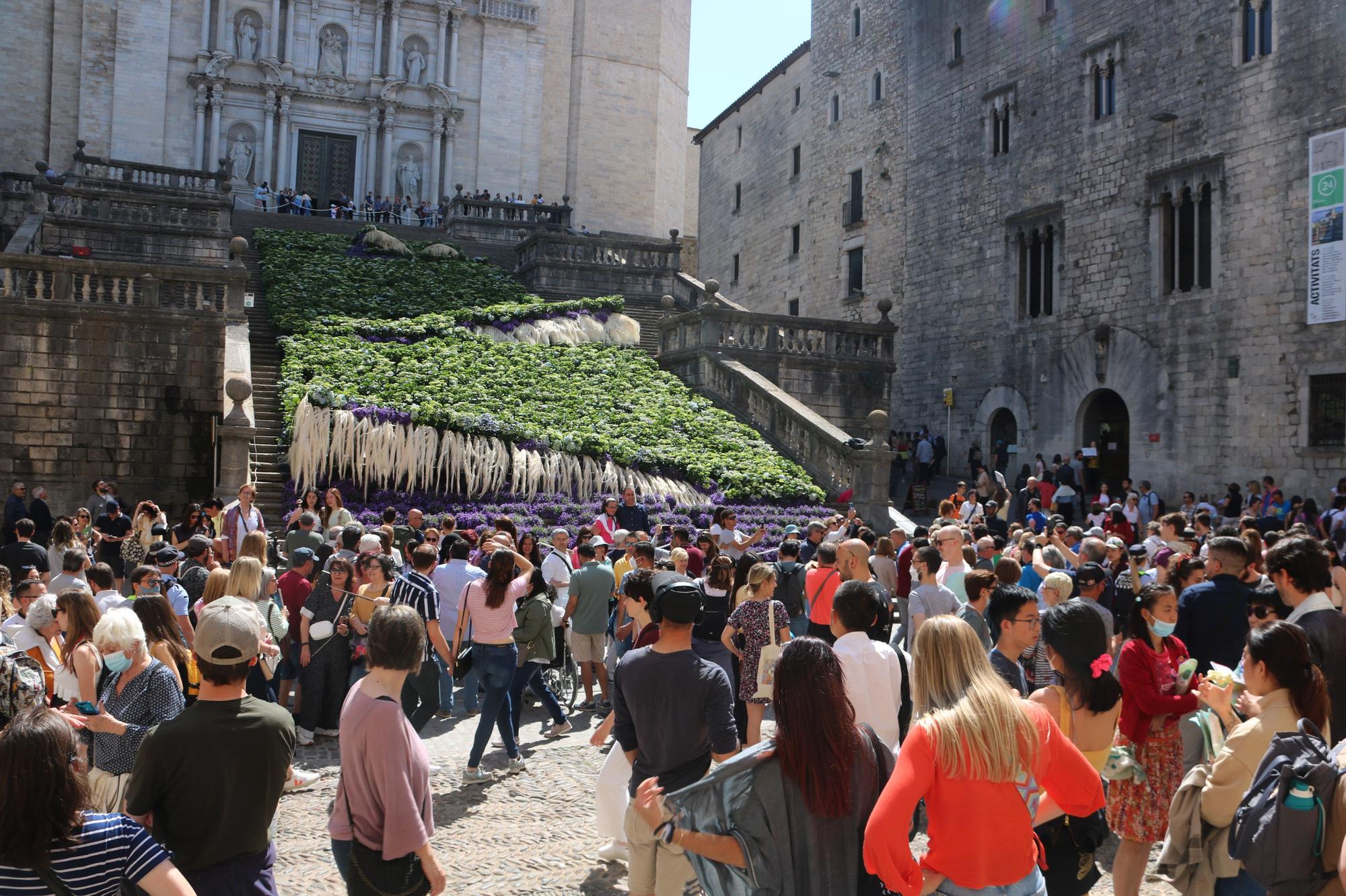 Girona s'omple amb la recuperació total del Temps de Flors