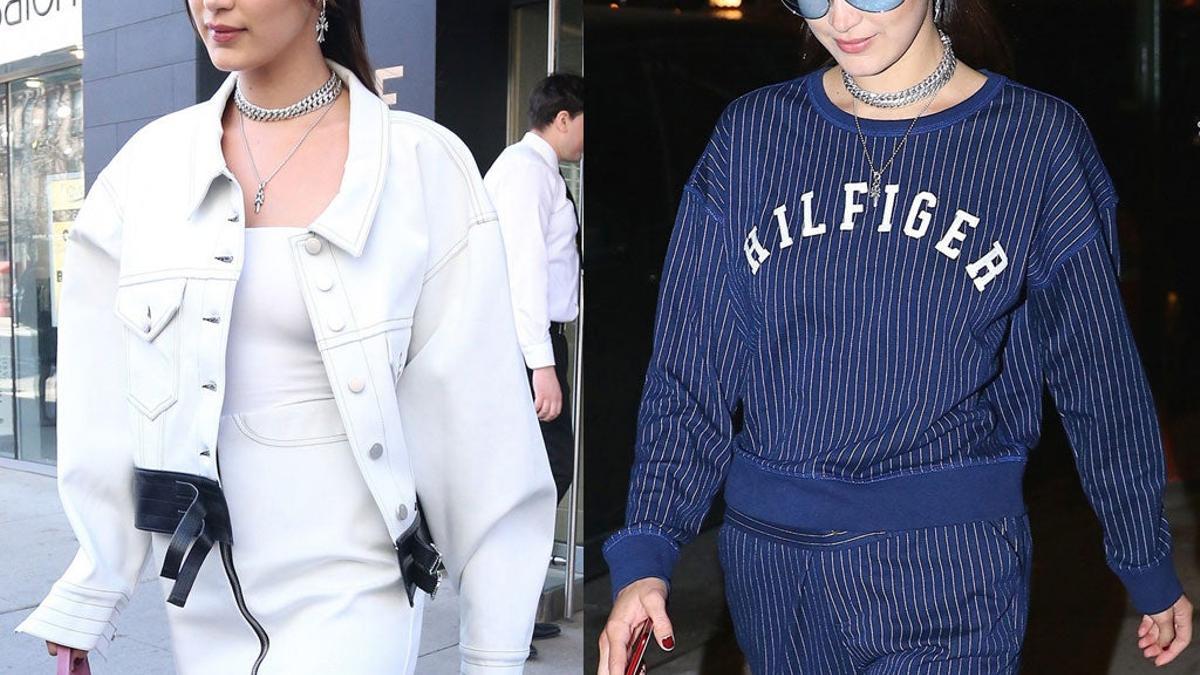 Bella Hadid, la reina de los looks monocolor