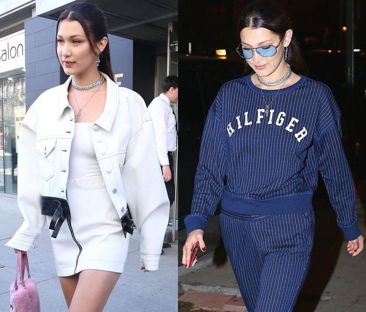 Bella Hadid es la reina de los looks monocolor