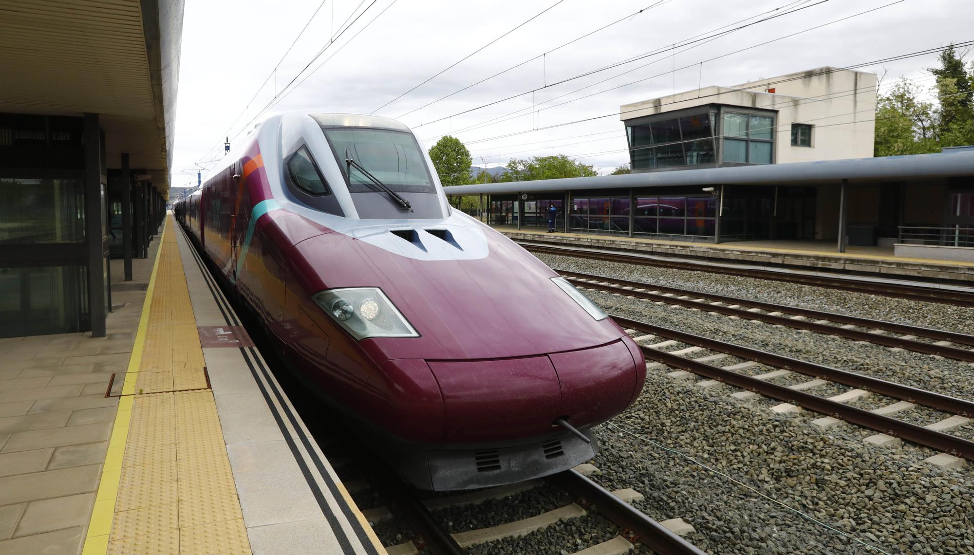 El Avlo llega a Zaragoza y efectúa su primera parada en Calatayud