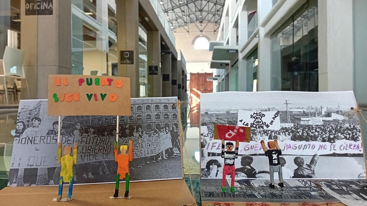 Imagen de algunos de los trabajos realizados