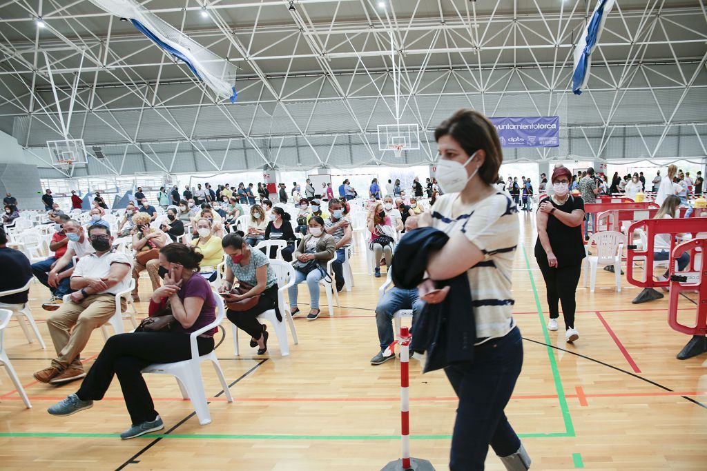 Vacunación del grupo de edad 40-49 en Lorca