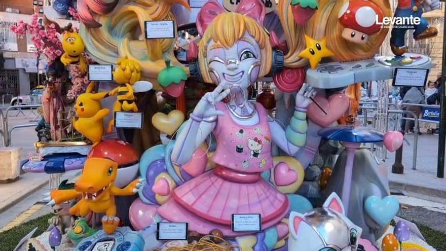 Fallas infantiles de Especial 2026: Conde Salvatierra persigue el triunfo en infantil con 'Kontrastes', de Borja Lorente