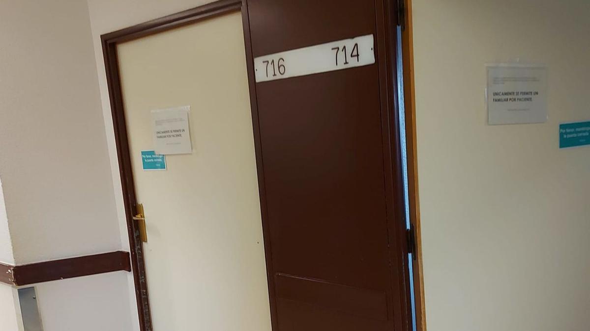 El paciente permanece ingresado en la habitación 714 de la planta de Neuología del Hospital Miguel Servet de Zaragoza.