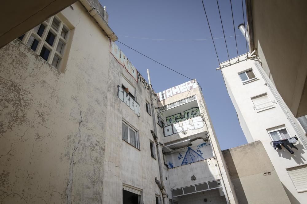 Edificio okupa en Alicante