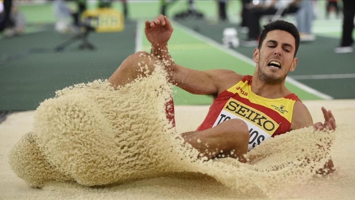 Pablo Torrijos, en acción en el Mundial de Portland.