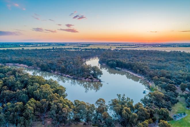 Imagen del río Murray en Australia