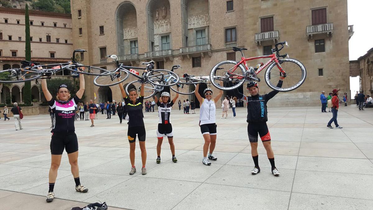 Mayte Martín Lluch, junto a sus amigas, serán las integrantes del equipo SPORT en la MADFORM-BICIRCUIT