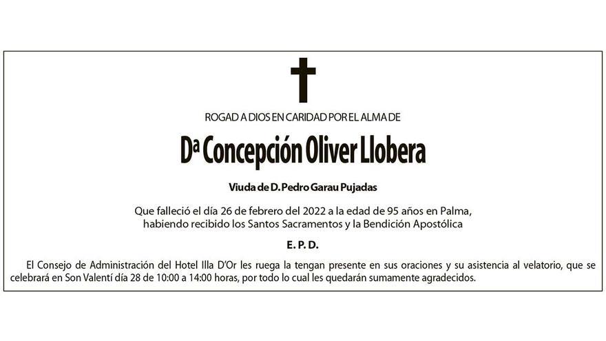 Dª Concepción Oliver Llobera (Empresa)