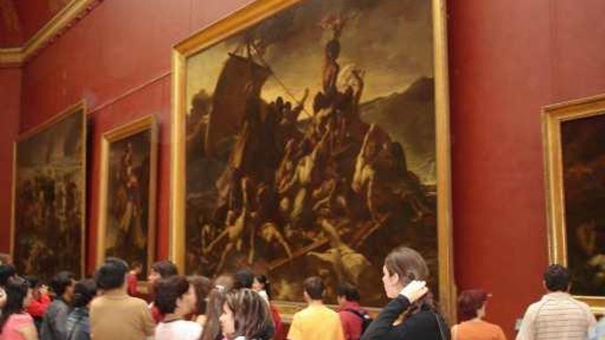 De la mar al Louvre, el cuadro de Géricault