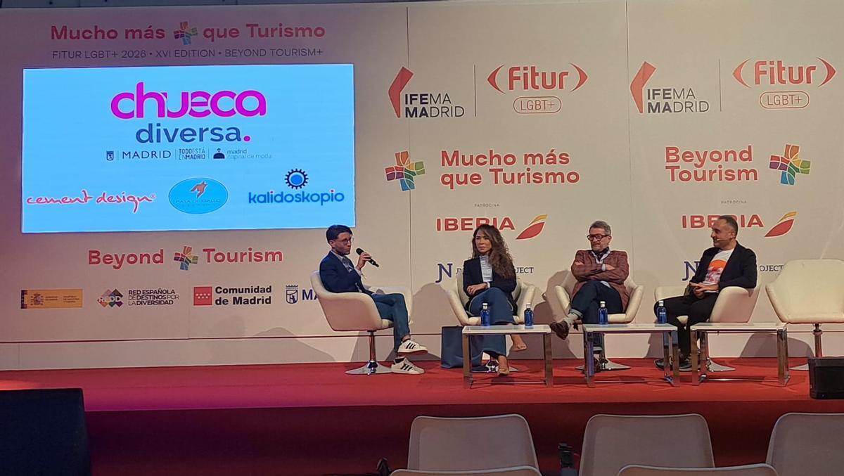 Diálogo sobre Chueca en Fitur 2026