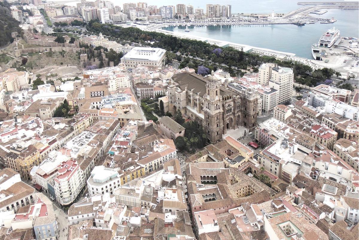 Proyecto del tejado para cubrir la Catedral de Málaga