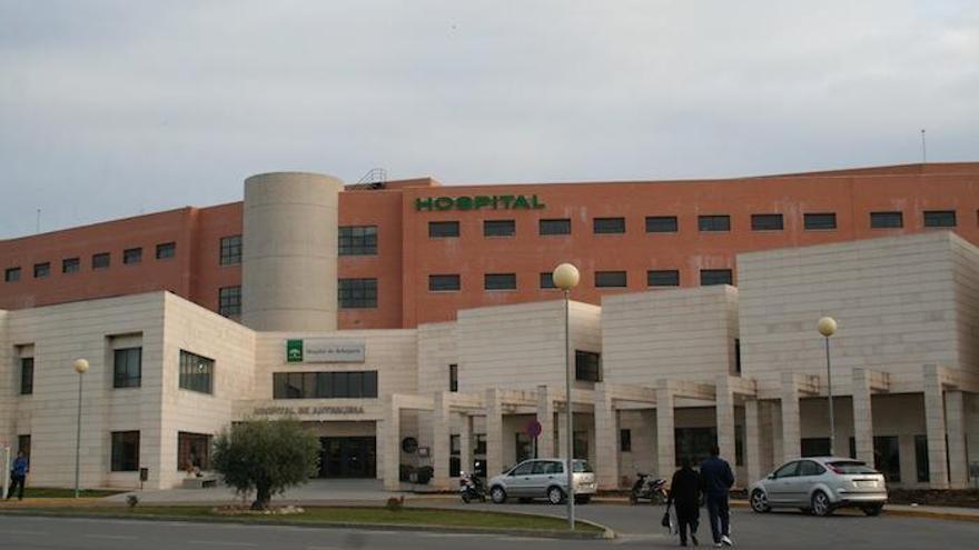 Fachada del Hospital de Antequera.