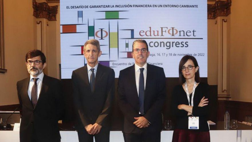 La inauguración del congreso de Edufinet en Málaga.