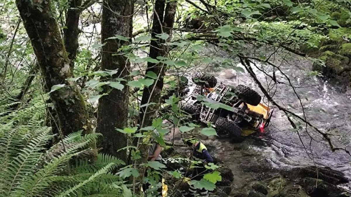 Fallece tras caer junto a un río en Cabrales cuando circulaba con un quad