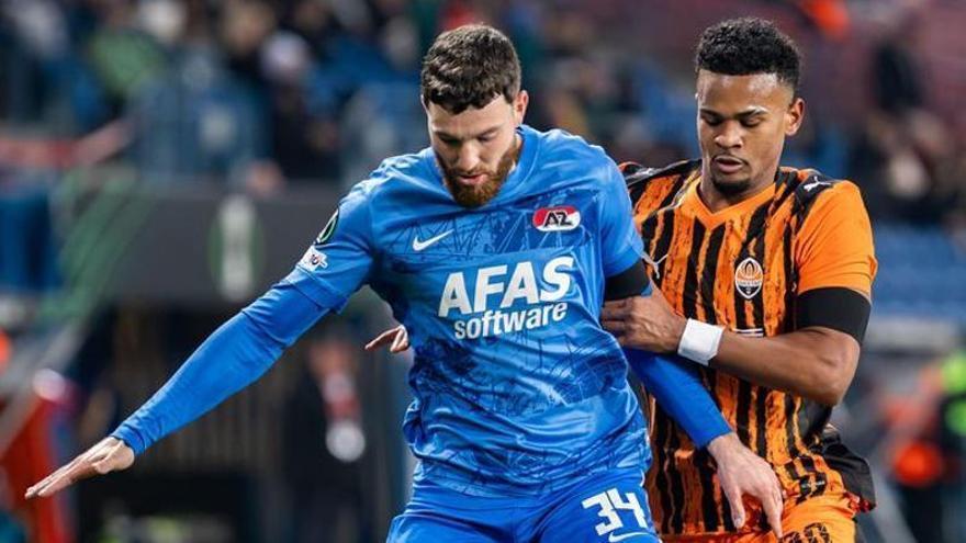 Resumen, goles y highlights del AZ Alkmaar 2 - 2 Shakhtar de la vuelta de cuartos de final de la Conference League