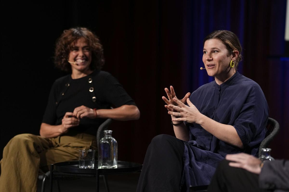La actriz Ángela Cervantes ('La furia') y Patricia López Arnaiz participa en un encuentro abierto al público con las nominadas a mejor actriz protagonista en los próximos premios Goya.