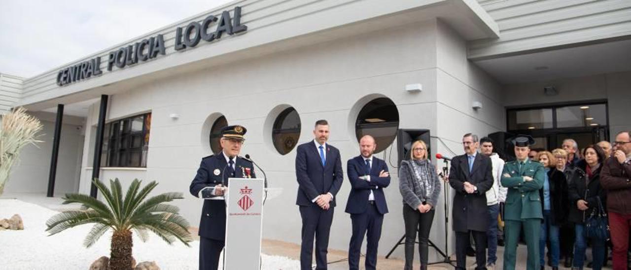 Inauguración del nuevo retén de la Policía Local de Cullera.