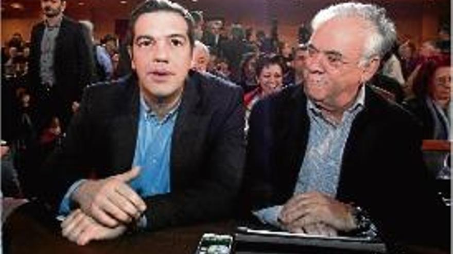 El primer ministre, Alexis Tsipras, i el vicepresident, Giannis Dragasakis.