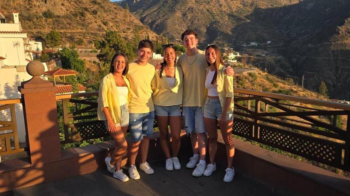 La Nueva Cantera graba su primer videoclip 'En la Verbena' en el municipio de Tejeda