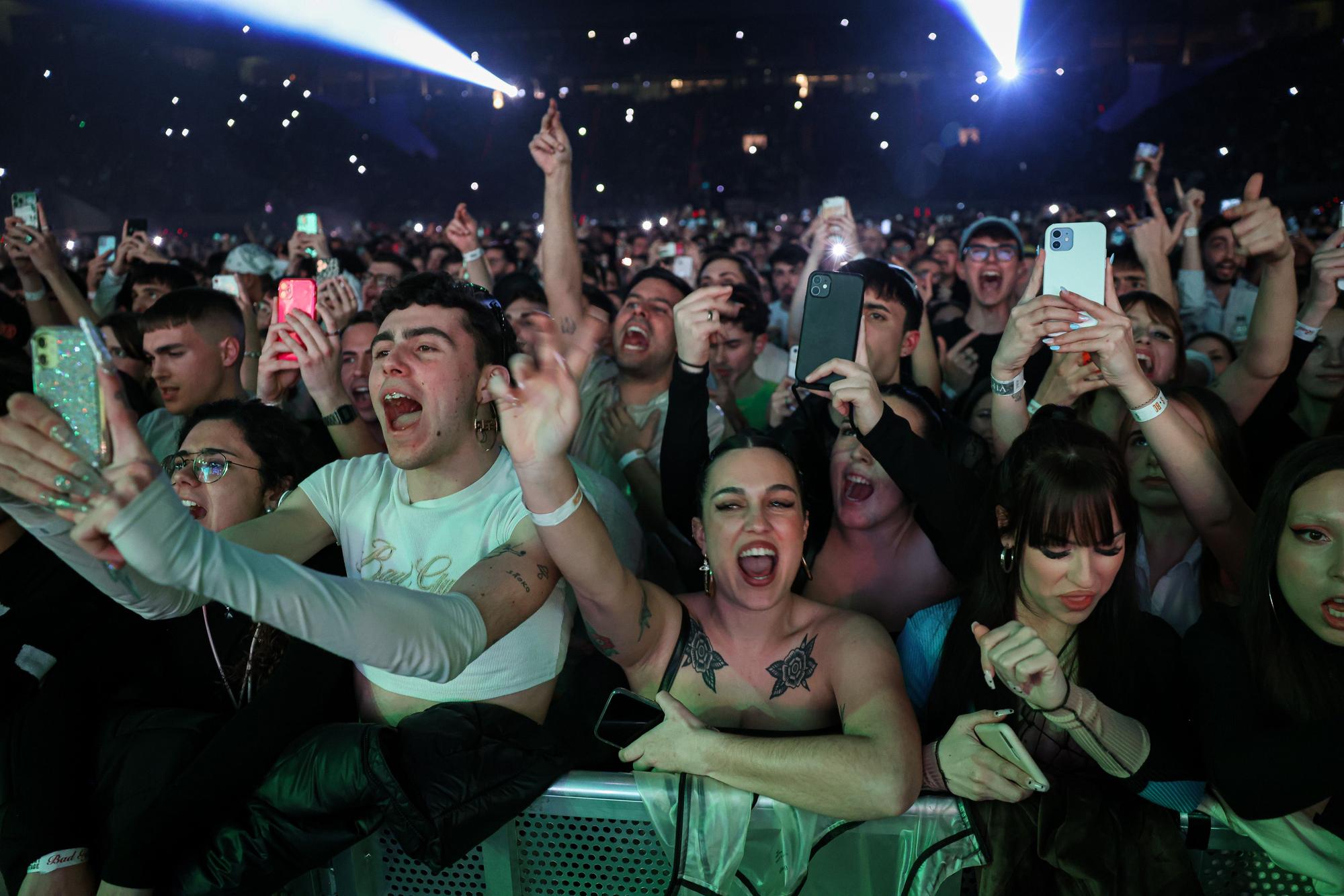 Bad Gyal en el concierto del Palau Sant Jordi en el que adelantó temas del que será su primer álbum, ‘La joia’